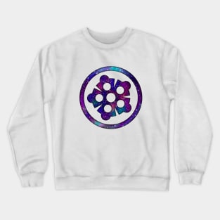 Hamato Clan logo Galaxy Crewneck Sweatshirt